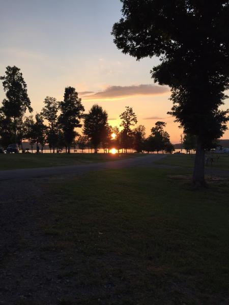 Sunset at Lake Guntersville AL, Jun 2017.