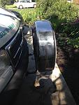 Dodge B3500 front tire carrier