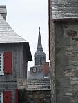 The clock tower at the Fortress Louisbourg.  It's a bit of a Colonial Williamsburg North, well done.  The guide was excellent.  Surprising how New...